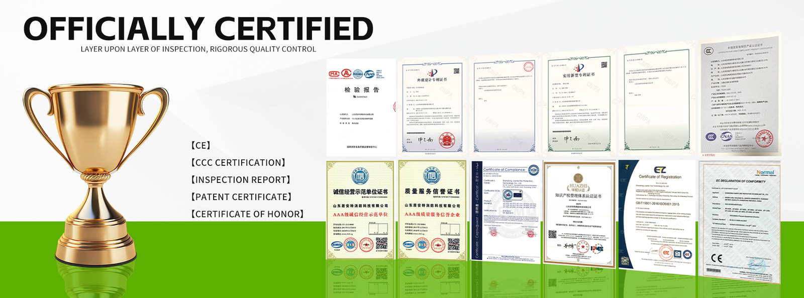 کیفیت آتش خاموش کننده اتومبیل کارخانه