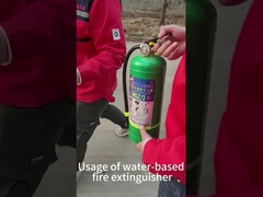 روش استفاده از آتش خاموش کننده آب و استفاده از آتش خاموش کننده