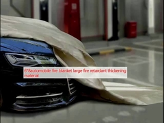 6*8پوش آتش اتومبیل مواد ضخیم کننده آتش گیر بزرگ