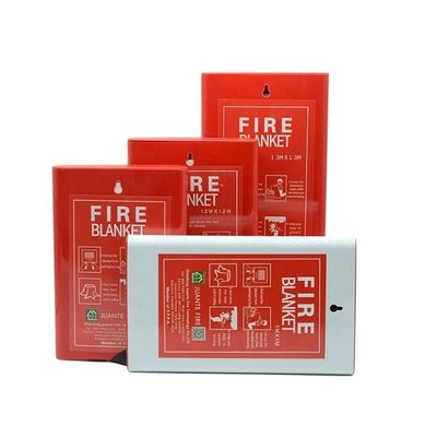 پتو آتش از فیبرگلاس سفید 1.2*1.2 آشپزخانه خانگی 430gsm